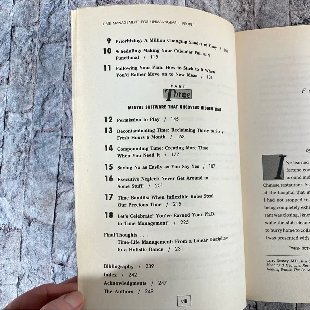 Time Management for Unmanageable People by Ann McGee-Cooper Paperback